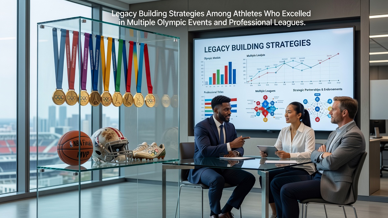 Athletes training across Olympic disciplines and professional leagues share strategies for long-term legacy development